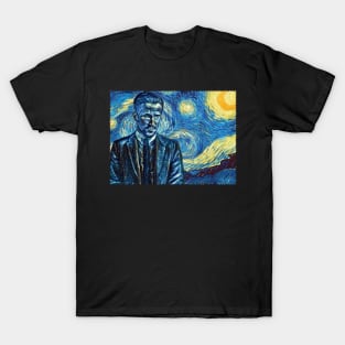 Detective Rat Van Gogh Style T-Shirt